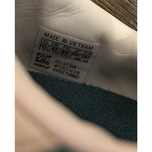 Adidas Mens Gazelle ADV GY3688 Green Casual Shoes Sneakers Size 11.5 - Picture 9 of 11